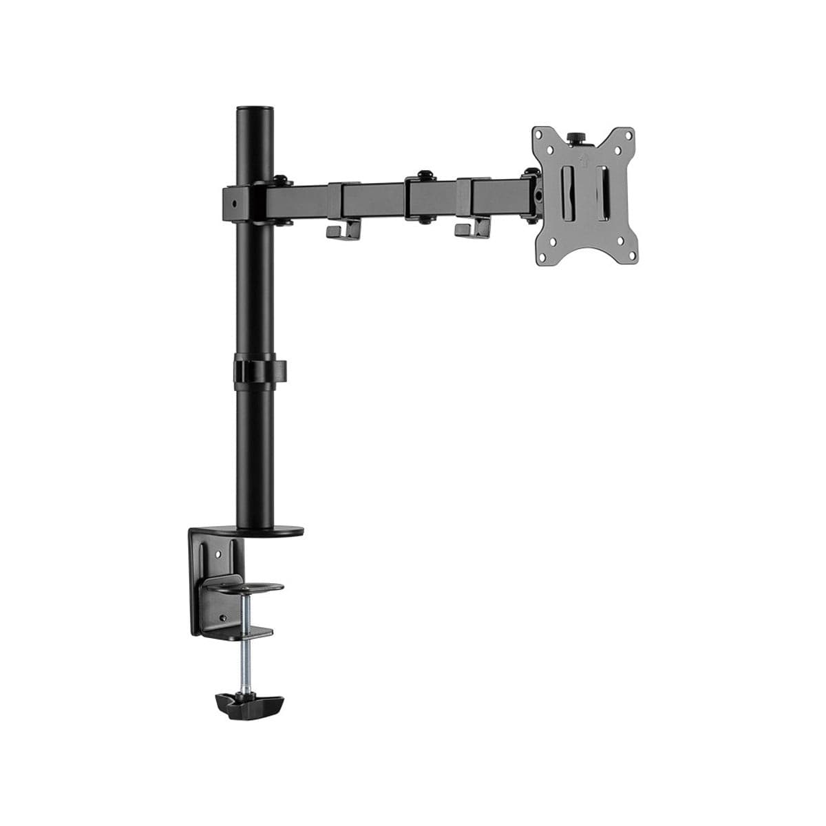Goobay Single Computer Monitor Desk Mount Flex 43-81cm (Black)