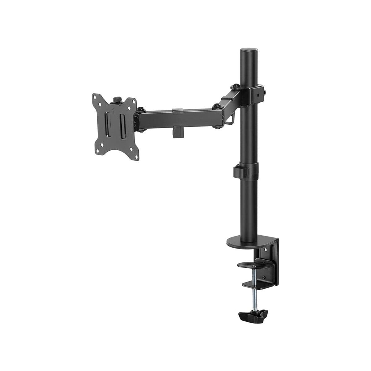 Goobay Single Computer Monitor Desk Mount Flex 43-81cm (Black)