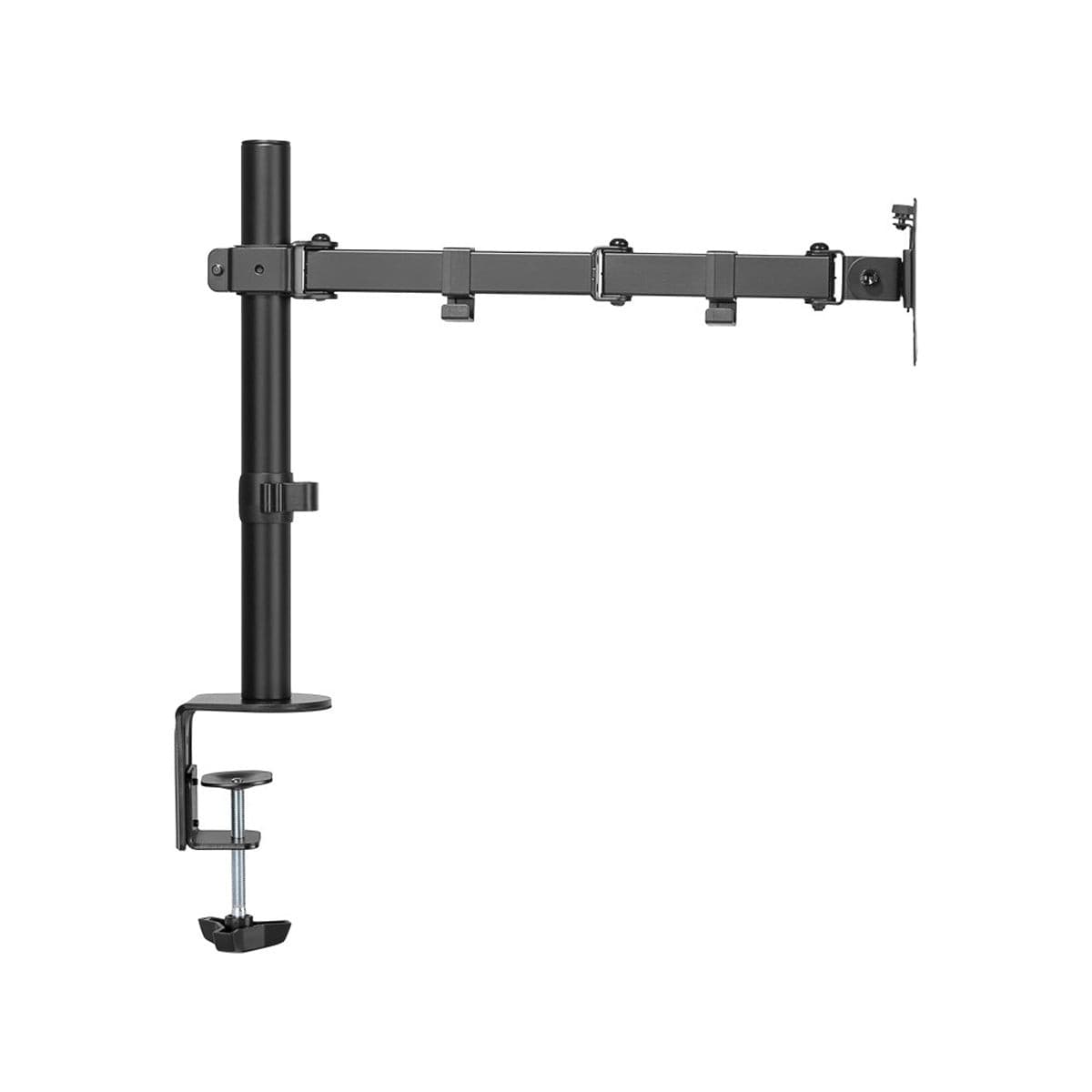 Goobay Single Computer Monitor Desk Mount Flex 43-81cm (Black)