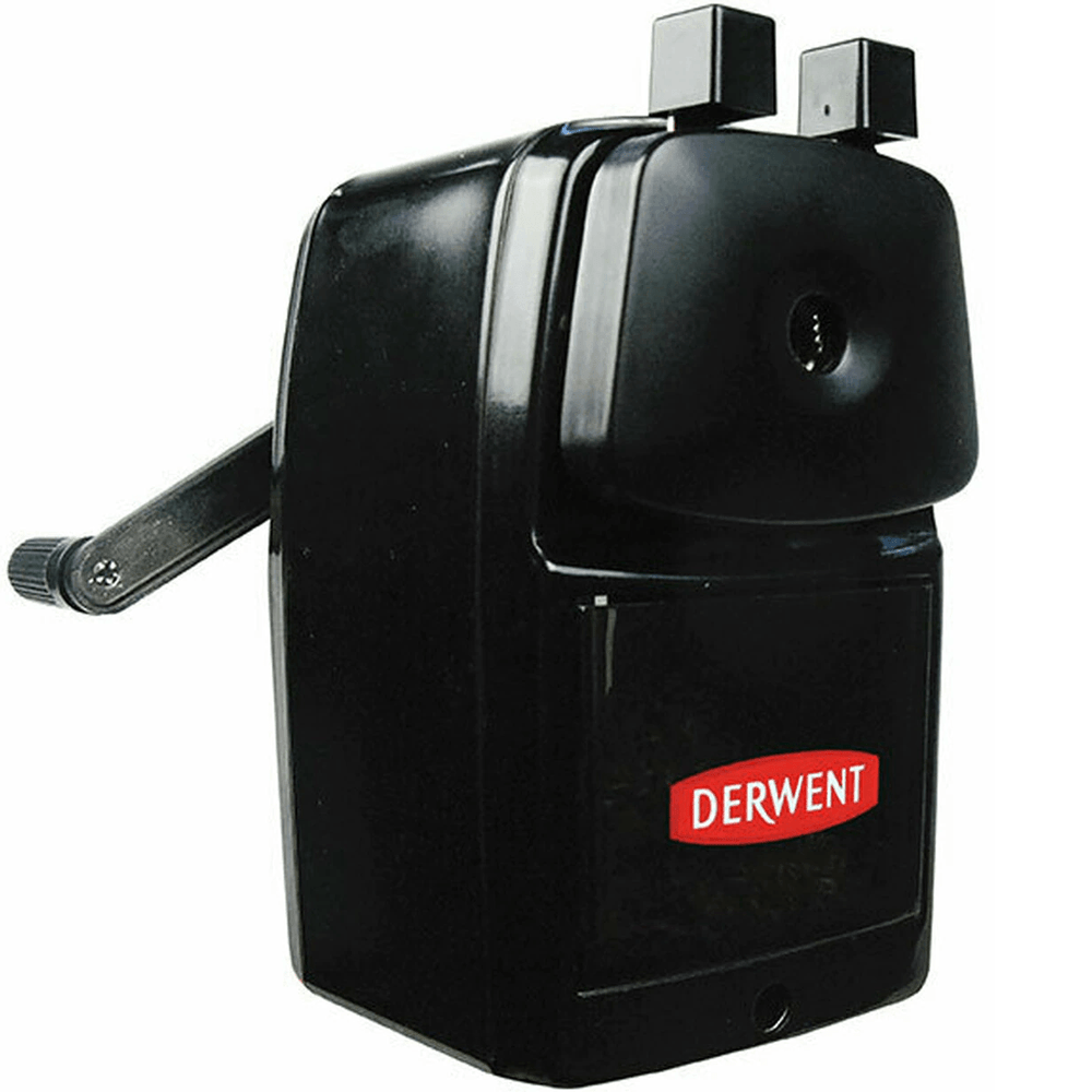 Derwent Helical Super Point Pencil Sharpener and Desk Clamp