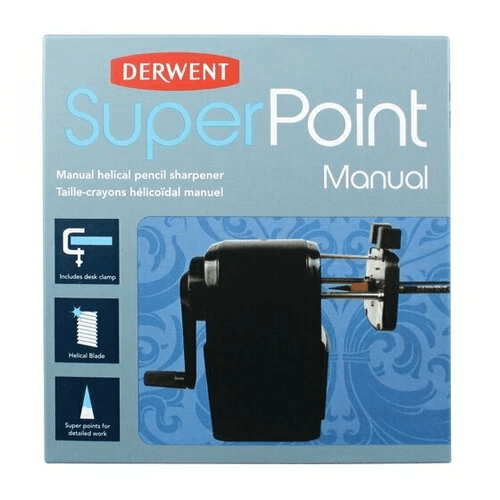 Derwent Helical Super Point Pencil Sharpener and Desk Clamp