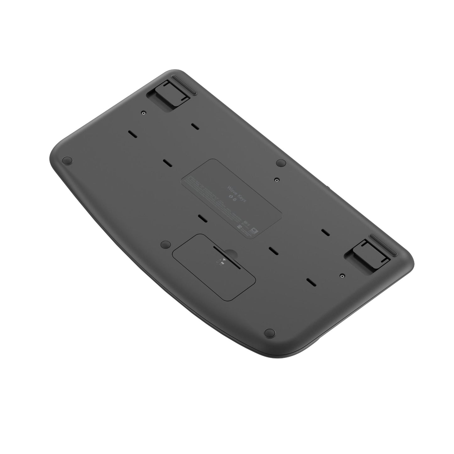 Logitech Wave Keys Wireless Ergonomic Keyboard (Graphite)