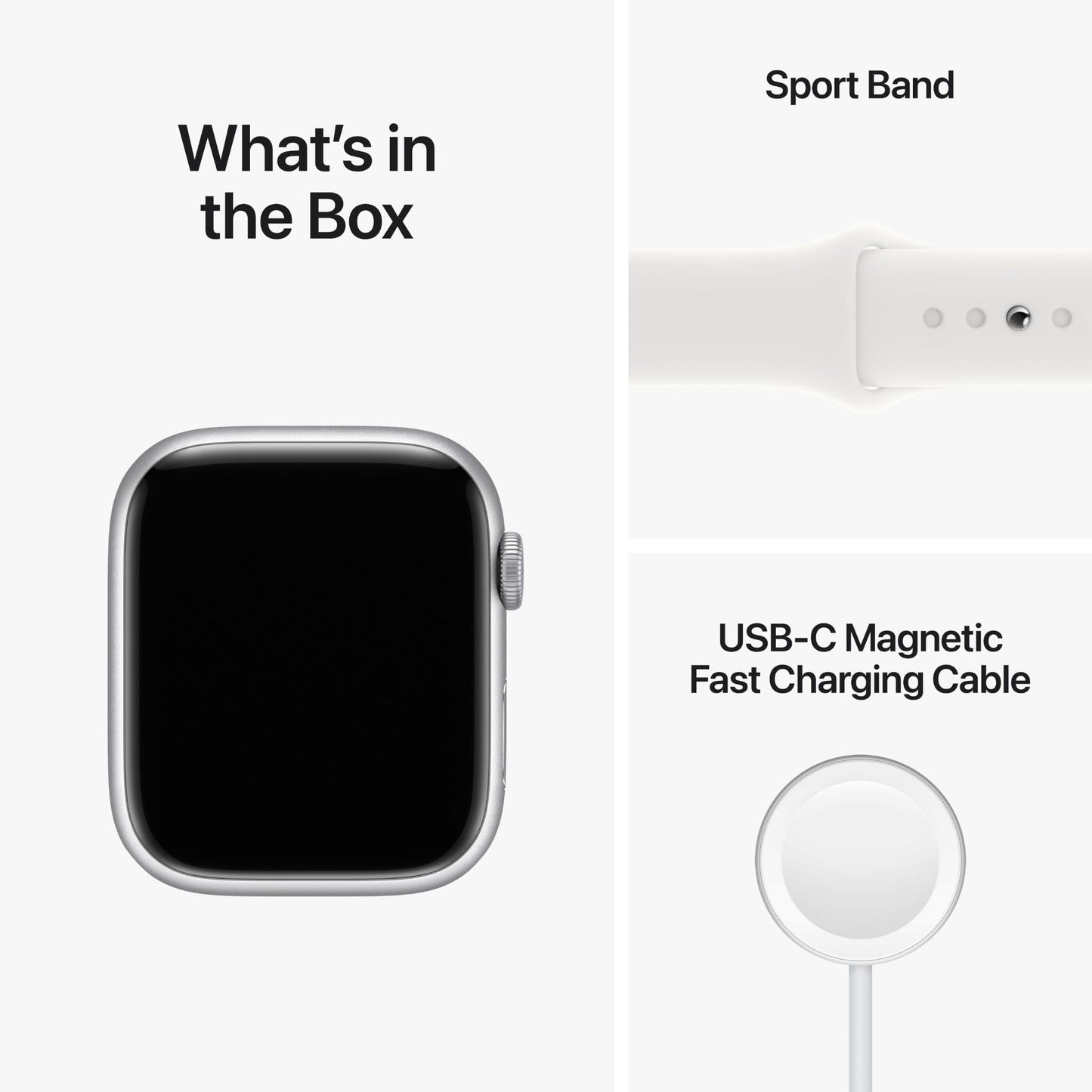 Apple Watch Series 8 45mm Silver Aluminium Case GPS