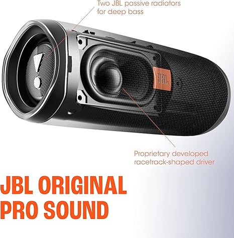 JBL FLIP 5, Waterproof Portable Bluetooth Speaker, Black, Small