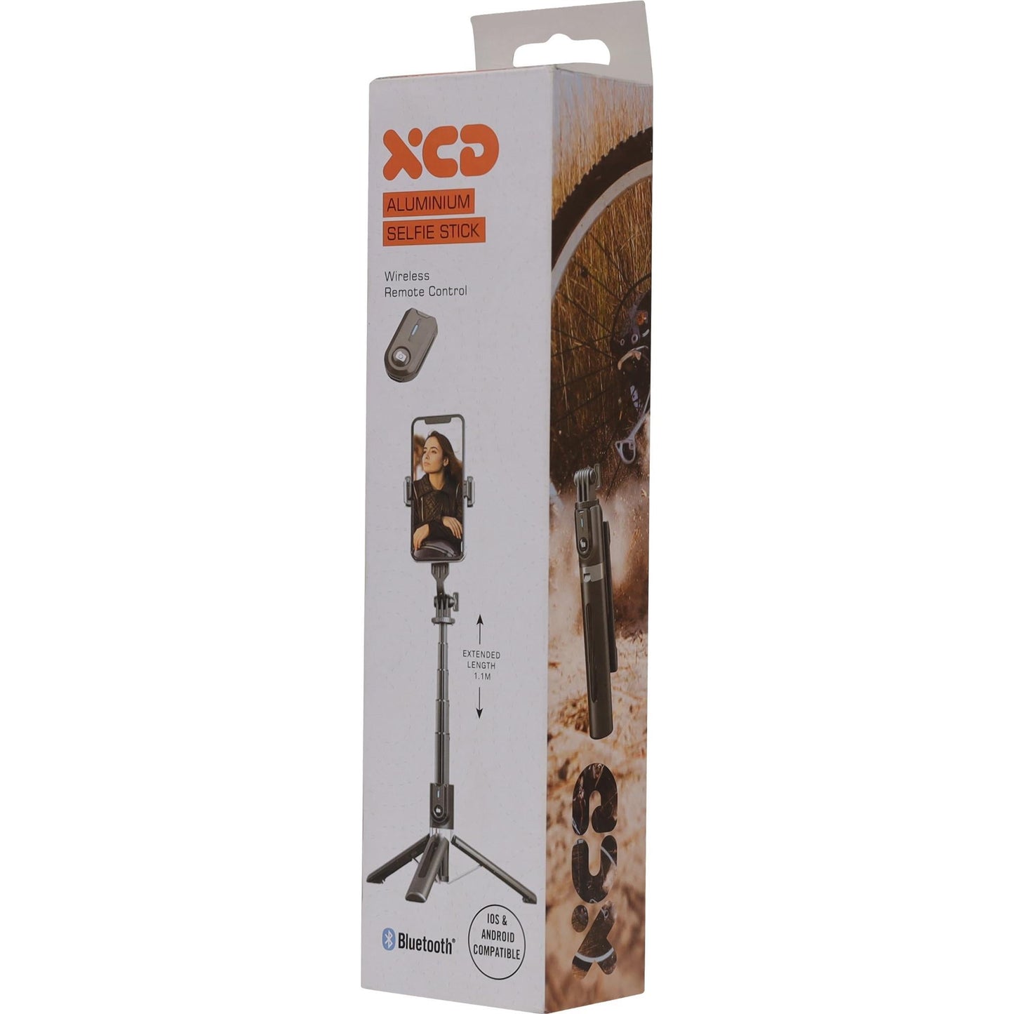 XCD Wireless Bluetooth Selfie Stick with Tripod (USB-C)