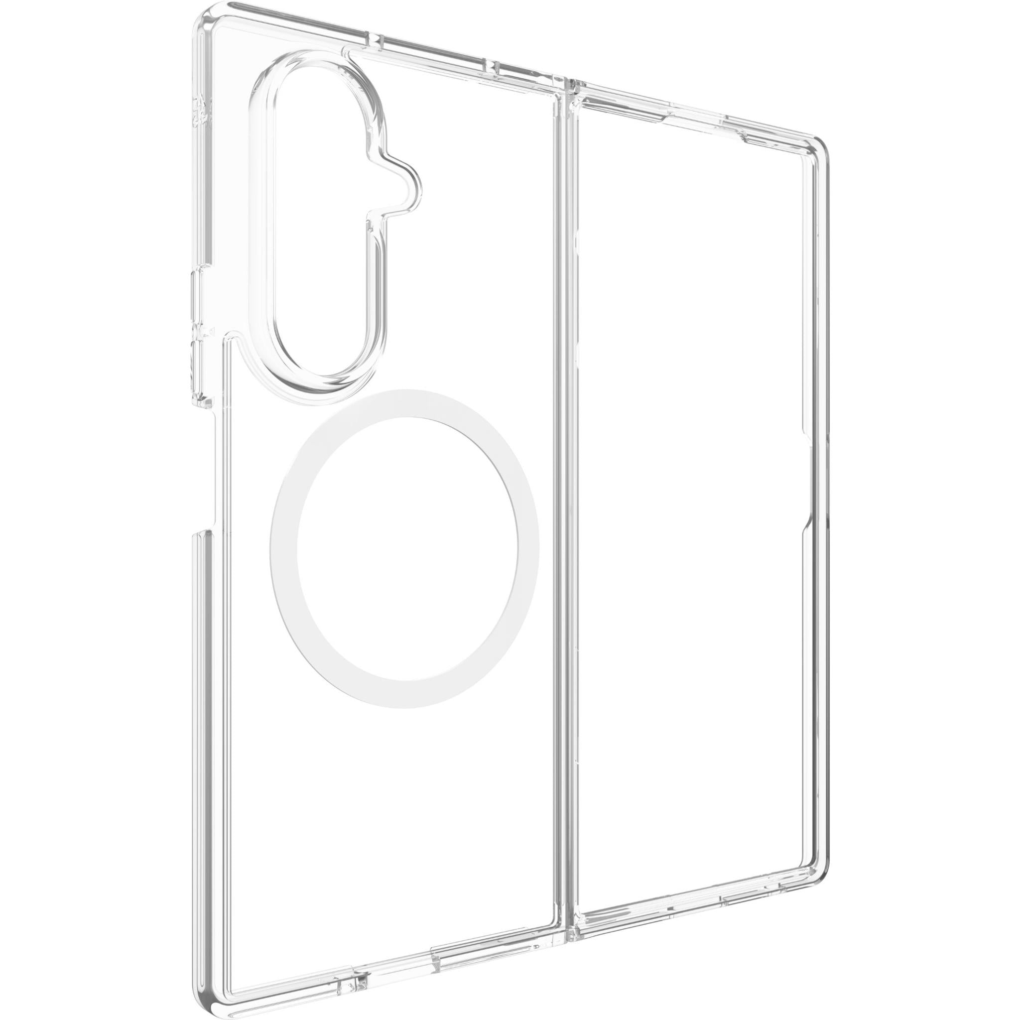 ZAGG Bridgetown Snap Magnetic Case for Galaxy Z Fold7 (Clear)