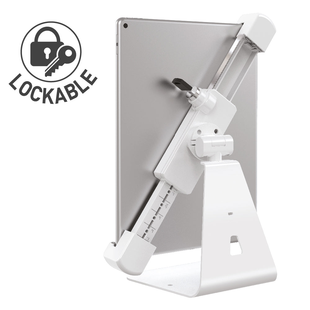 Barkan 7–14" Anti-Theft Tablet Desk Stand with 360° Rotation Swivel Tilt