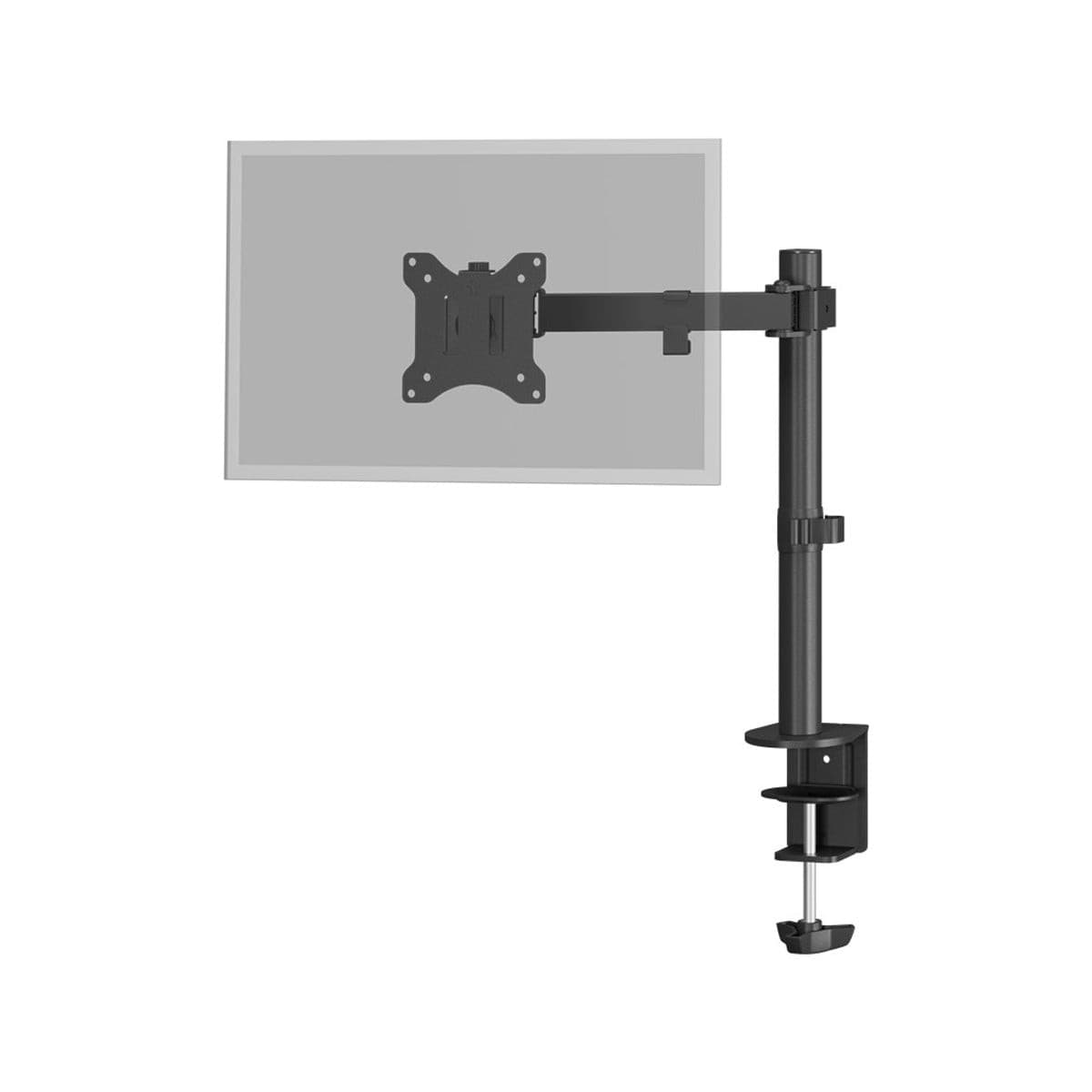 Goobay Single Computer Monitor Desk Mount Flex 43-81cm (Black)